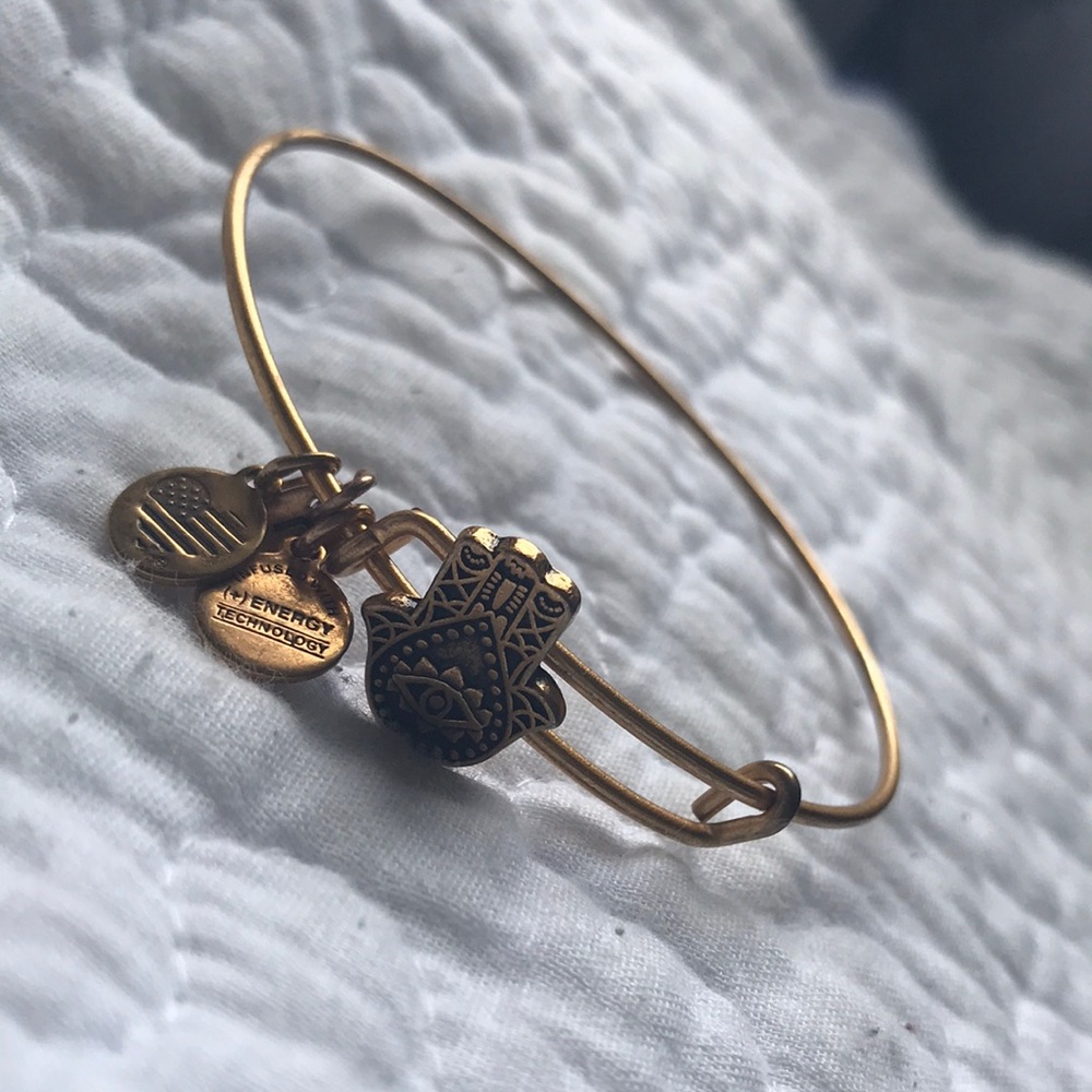 Alex and Ani Eye of Hamsa bangle bracelet